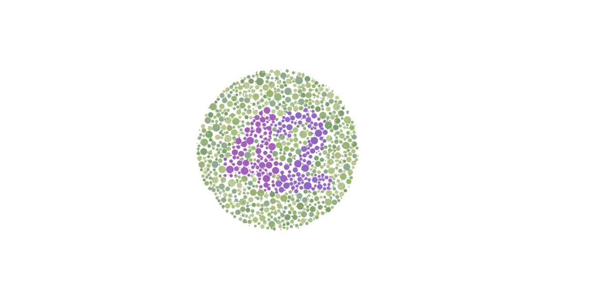 Colour vision numbers