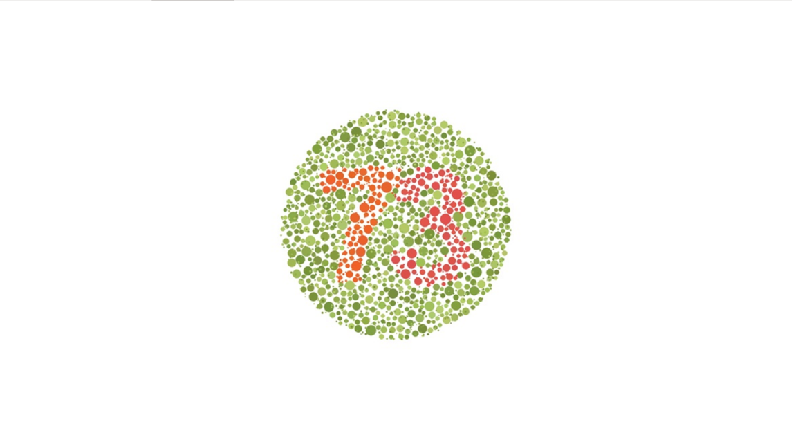 Colour vision test